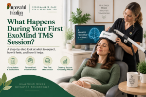 What Happens During Your First ExoMind TMS Session?